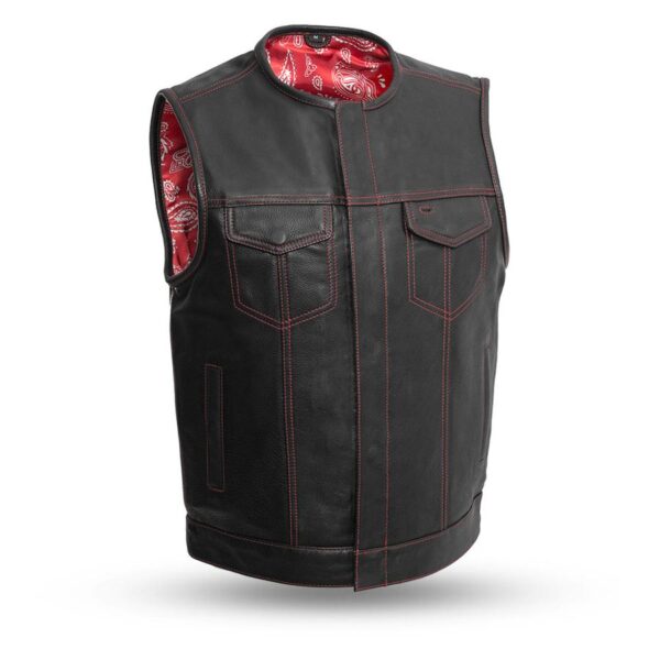 Leather Motorcycle Vest