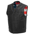 Leather Motorcycle Vest