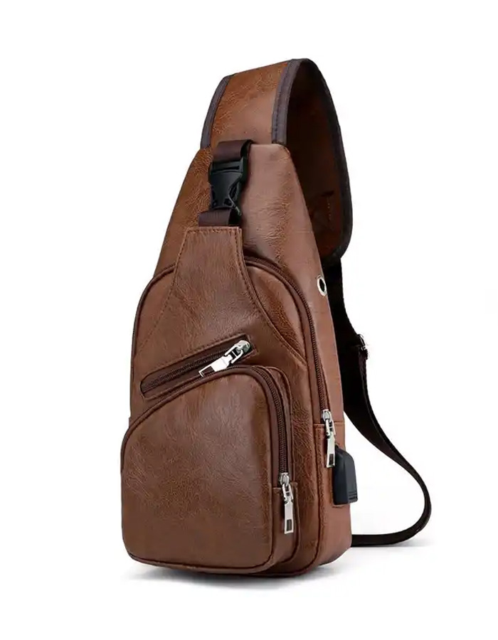 leather men bag