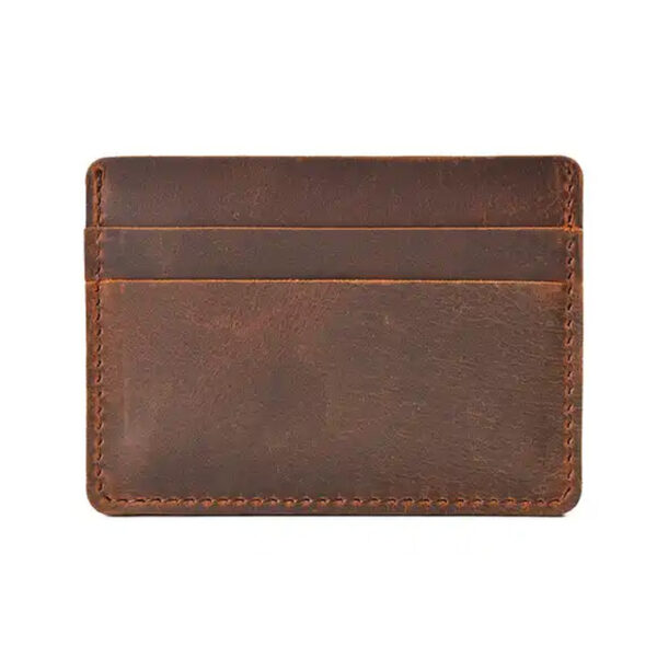 genuine leather slim card holders