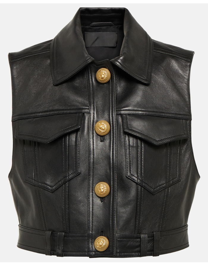 leather vest