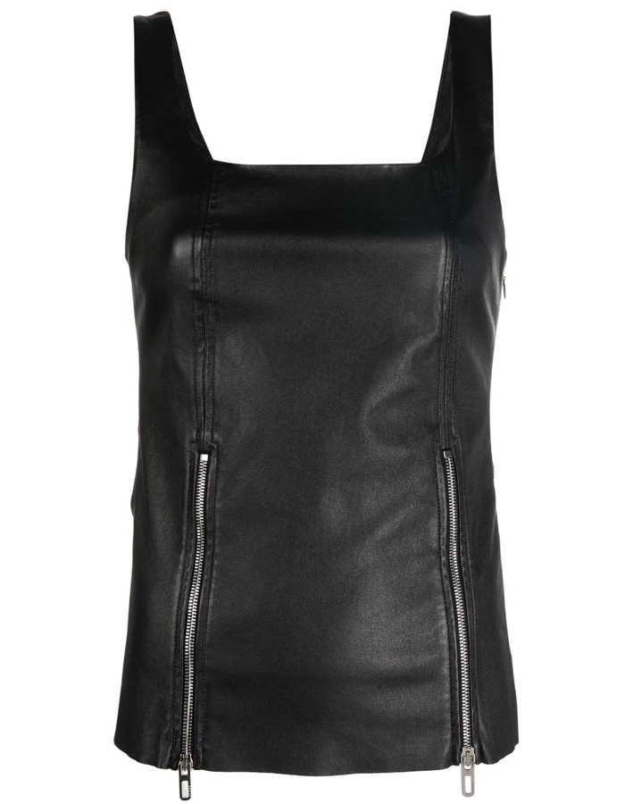 leather vest