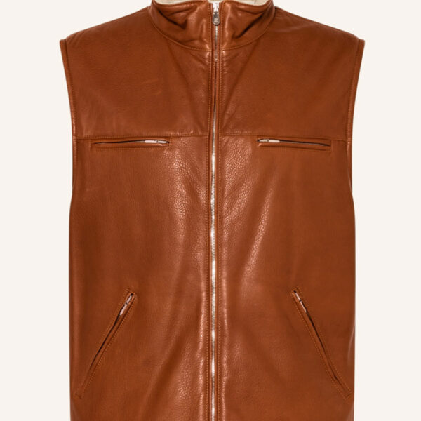 leather vest