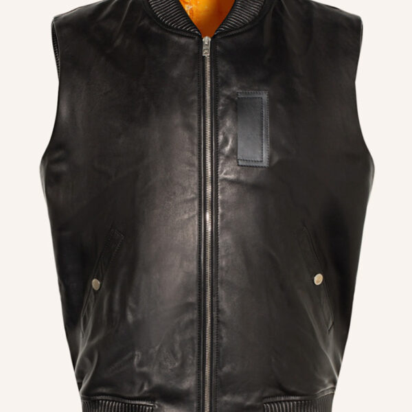 leather vest